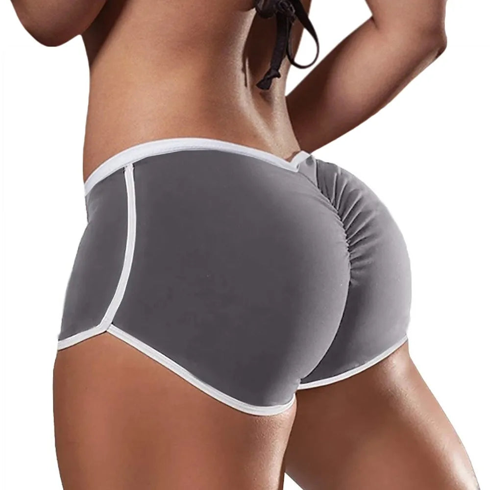 Craft of Weaving Womens Gym Shorts - Butt Lift Breathable
