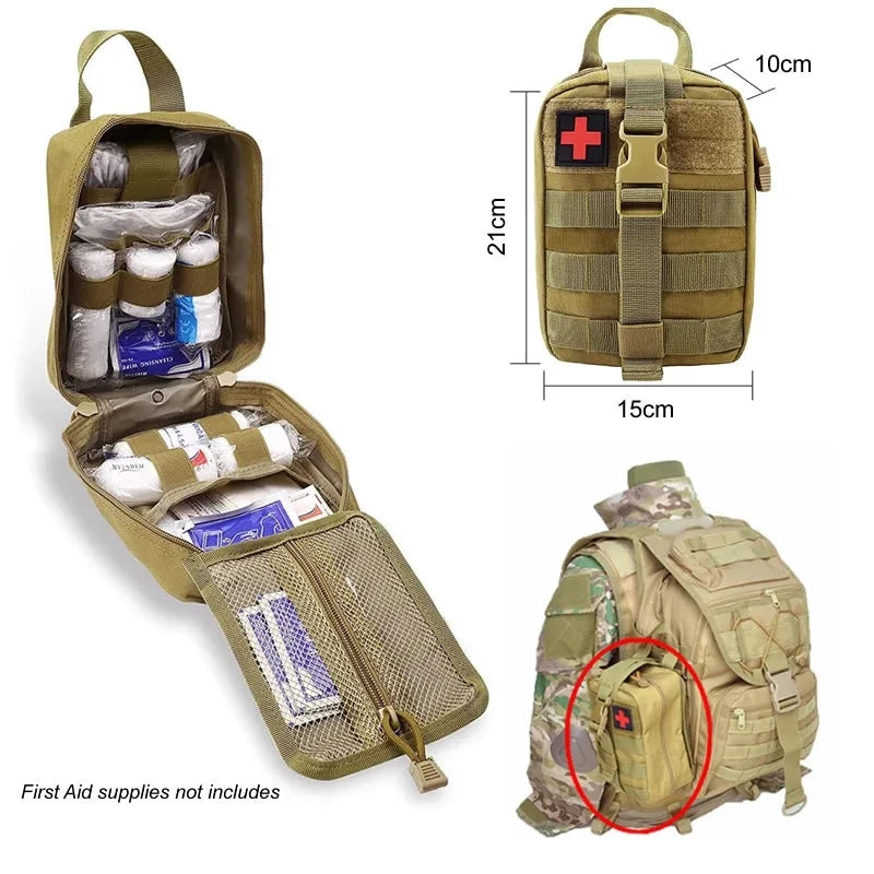 Choice Tactical First Aid Kit - Military Storage Bag