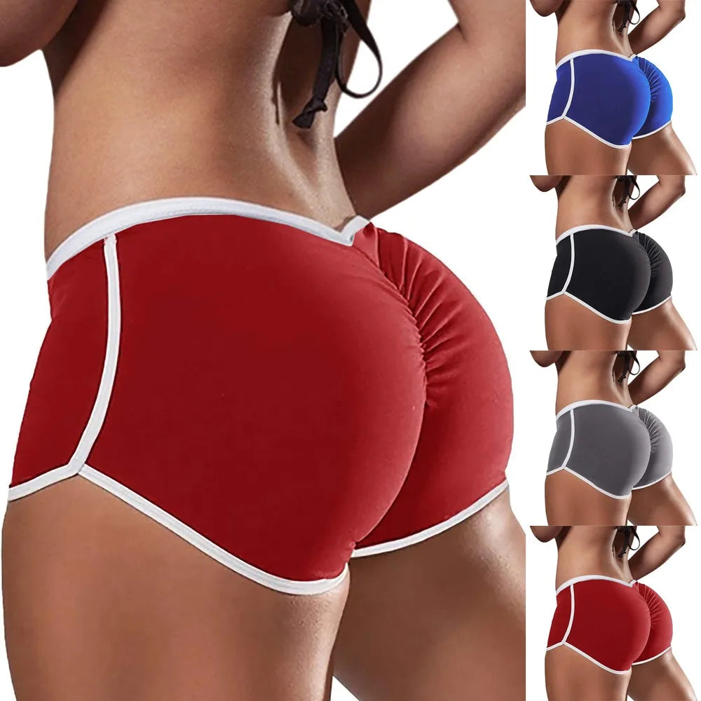 Craft of Weaving Womens Gym Shorts - Butt Lift Breathable