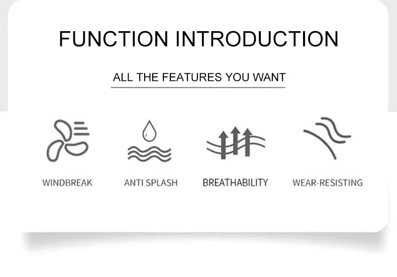 LNGXO Waterproof Hiking Jacket - Sun Protection For Trails