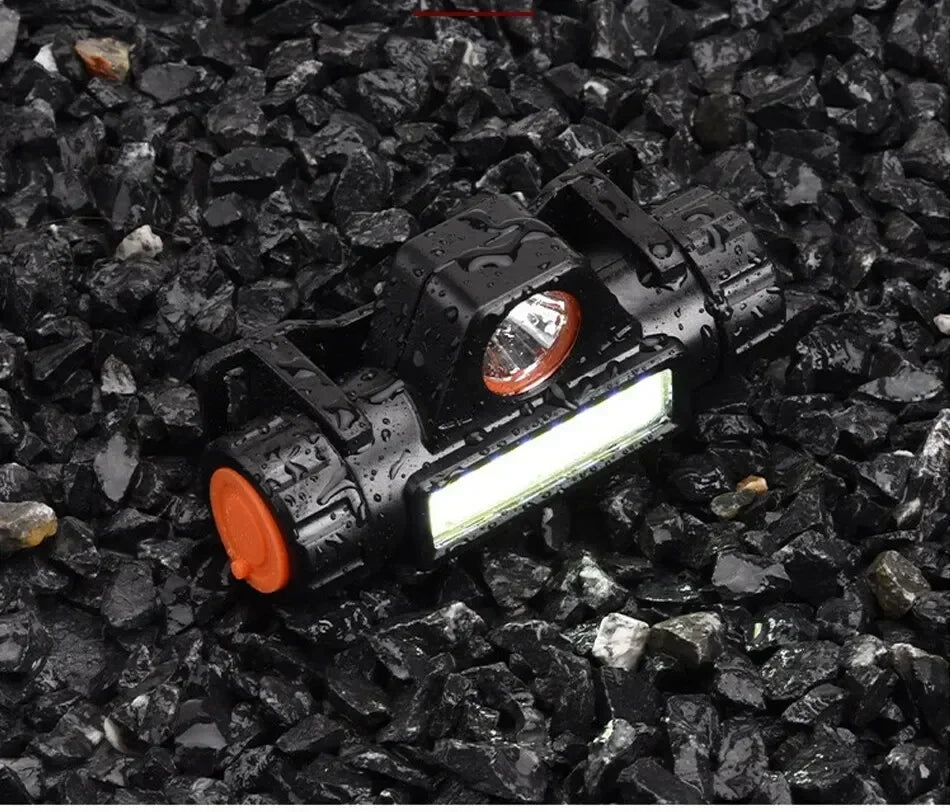 Other Choice Headlamp COB LED - Magnetic USB Waterproof