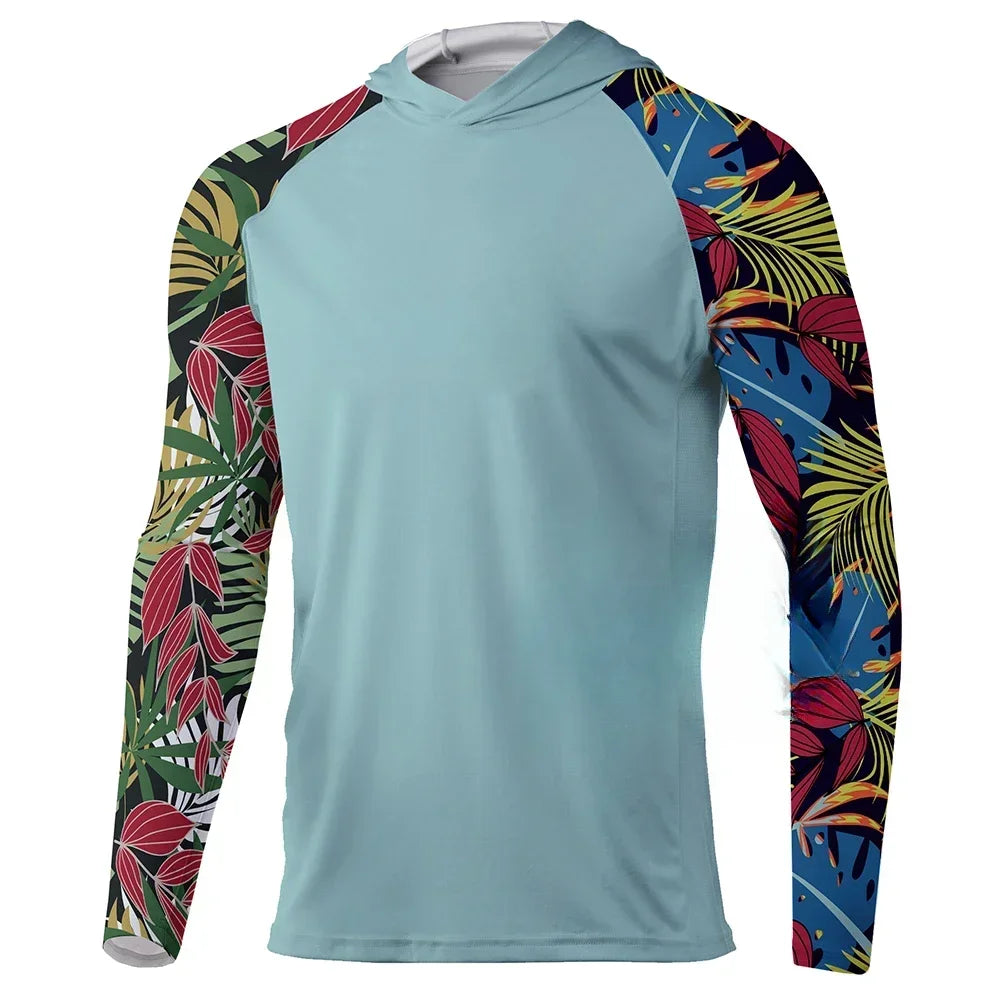 AquaGuard Hooded Fishing Shirt - UPF 50 Plus Sun Protection