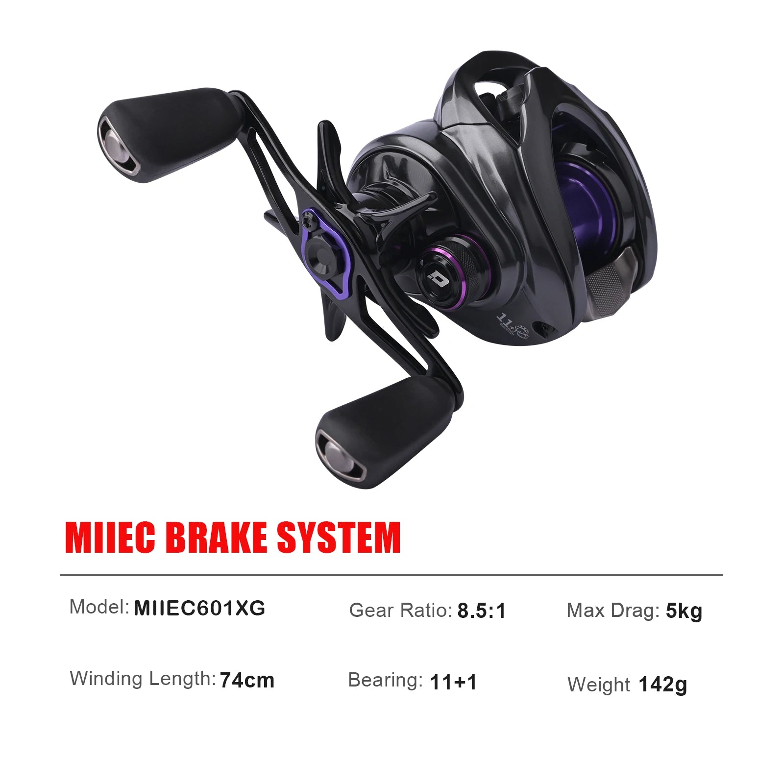 PURELURE NEW CHEETAH AIR Three Modes DC Carbon fiber Frame Material Electronic Brake Band Sound Baitcast Fishing Reels 3.5-17g