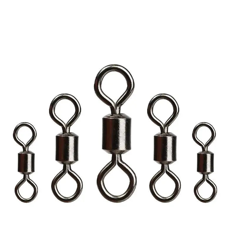 AquaForge Fishing Swivel Set - Stainless Steel Ball Bearing