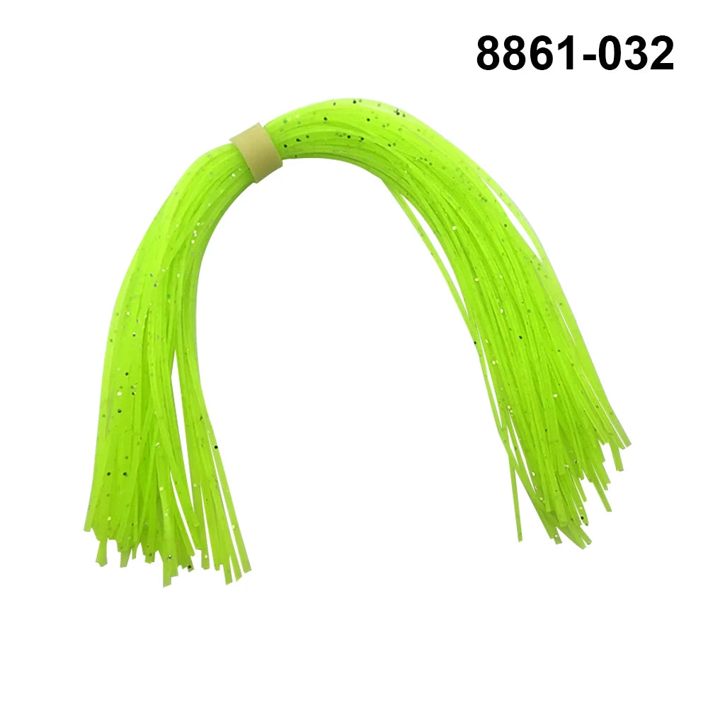 5 pcs/lot 44 Strands Silicone Skirts Umbrella skirts Fishing Accessories Buzzbaits Spinner Buzz Bait