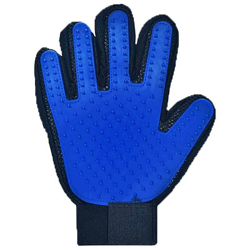 Hot Selling Pet Hair Combing Gloves. Sturdy Durable Hair Removal Cats & Dogs