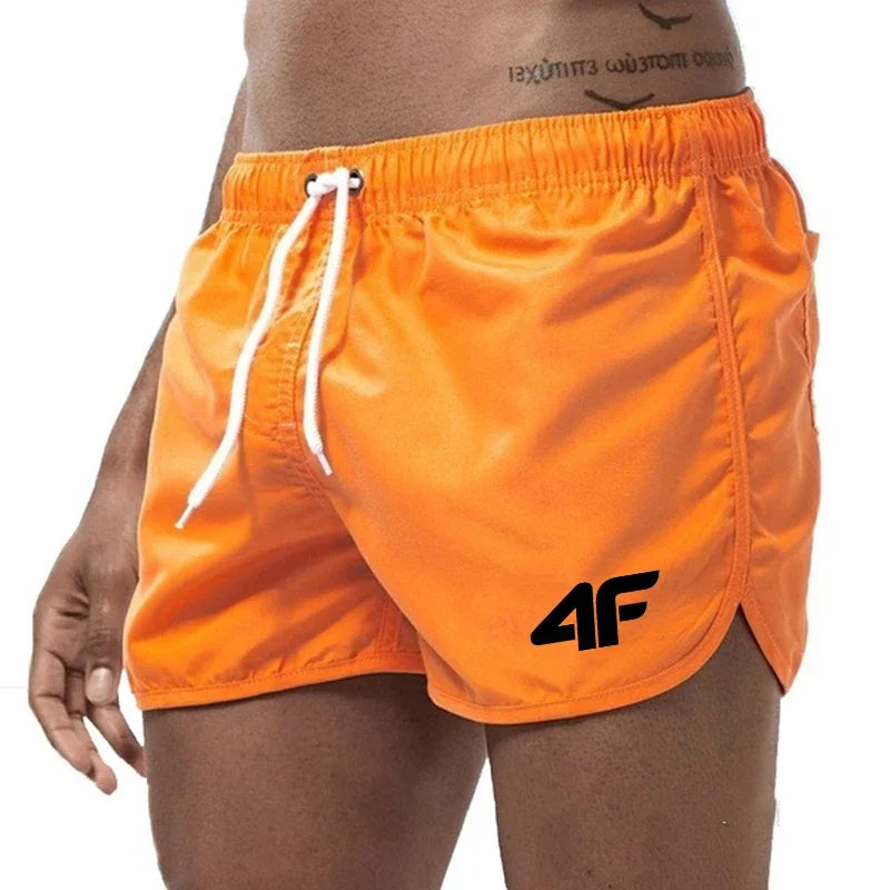 Men's Shorts 2025 Beach Trunks Summer Swim Gym Quick Drying