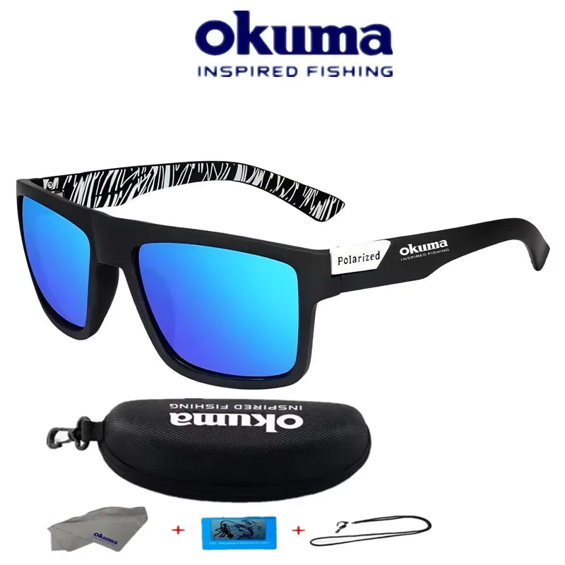 Okuma fashion vintage polarized fashion glasses retro driving fishing luxury fashion glasses, anti-glare eyewear eyepiecesUV400