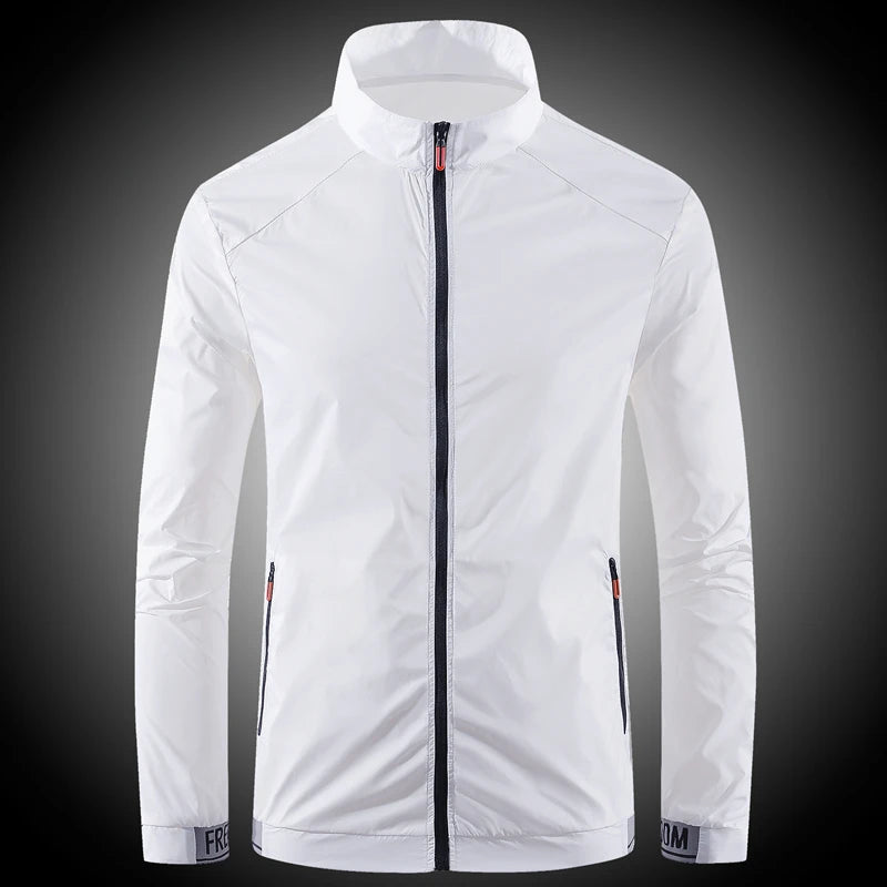 IceSilk Men UV Shield Jacket - Ultra Thin Breathable