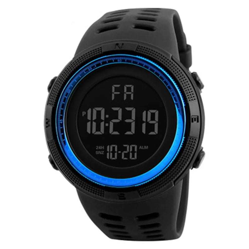 Men’s Military Sports Watches Luminous Multifunction LED Digital Wristwatch