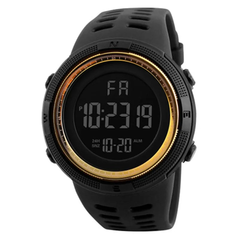 Men’s Military Sports Watches Luminous Multifunction LED Digital Wristwatch