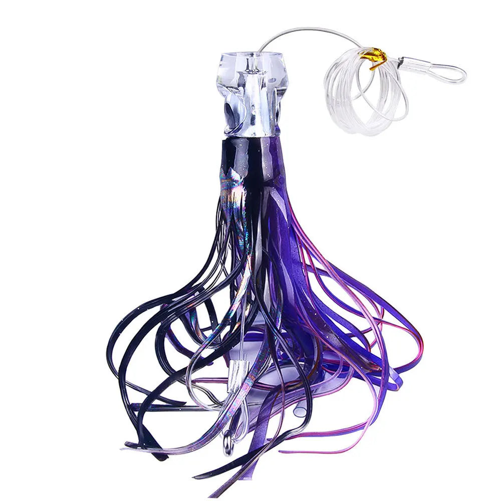 AquaForge Two Sizes Squid Lures - Wire Bait And Soft Lure