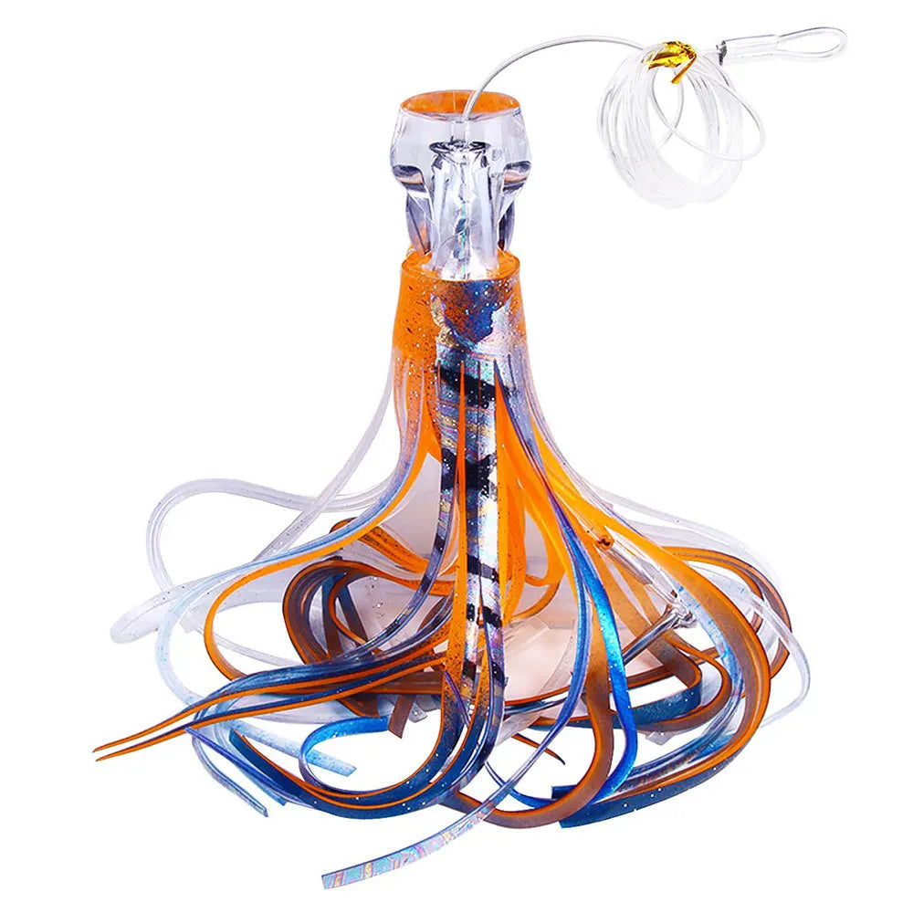 AquaForge Two Sizes Squid Lures - Wire Bait And Soft Lure