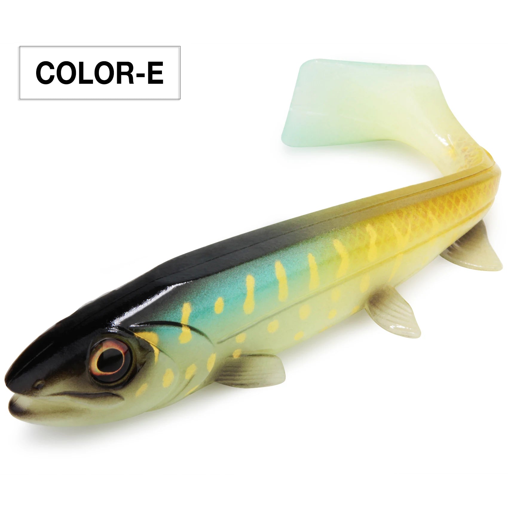 Spinpoler 14cm/18cm Shad Pike Lure Swimbait Square Tail For Pike Perch Catfish Zander Soft Artificial Bait Big Game Fishing Gear