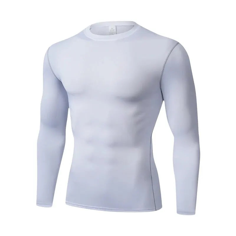 FlexPro Mens Long Sleeve Sport Tee - Elastic Quick Dry