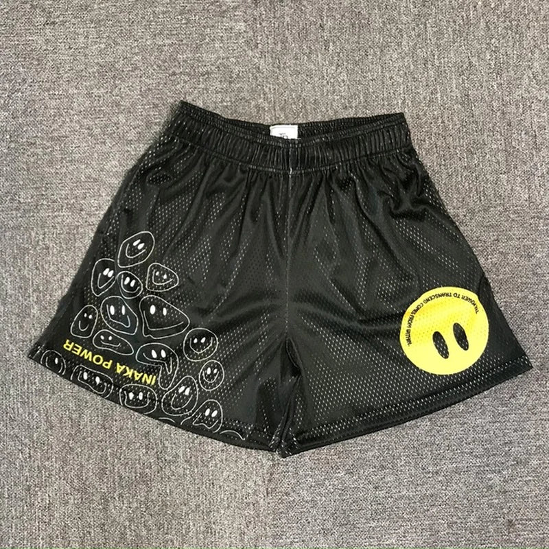 Inaka Power Shorts 2022 Men Women Classic GYM Workout Mesh Shorts One Layer Inaka Shorts Fashion Design