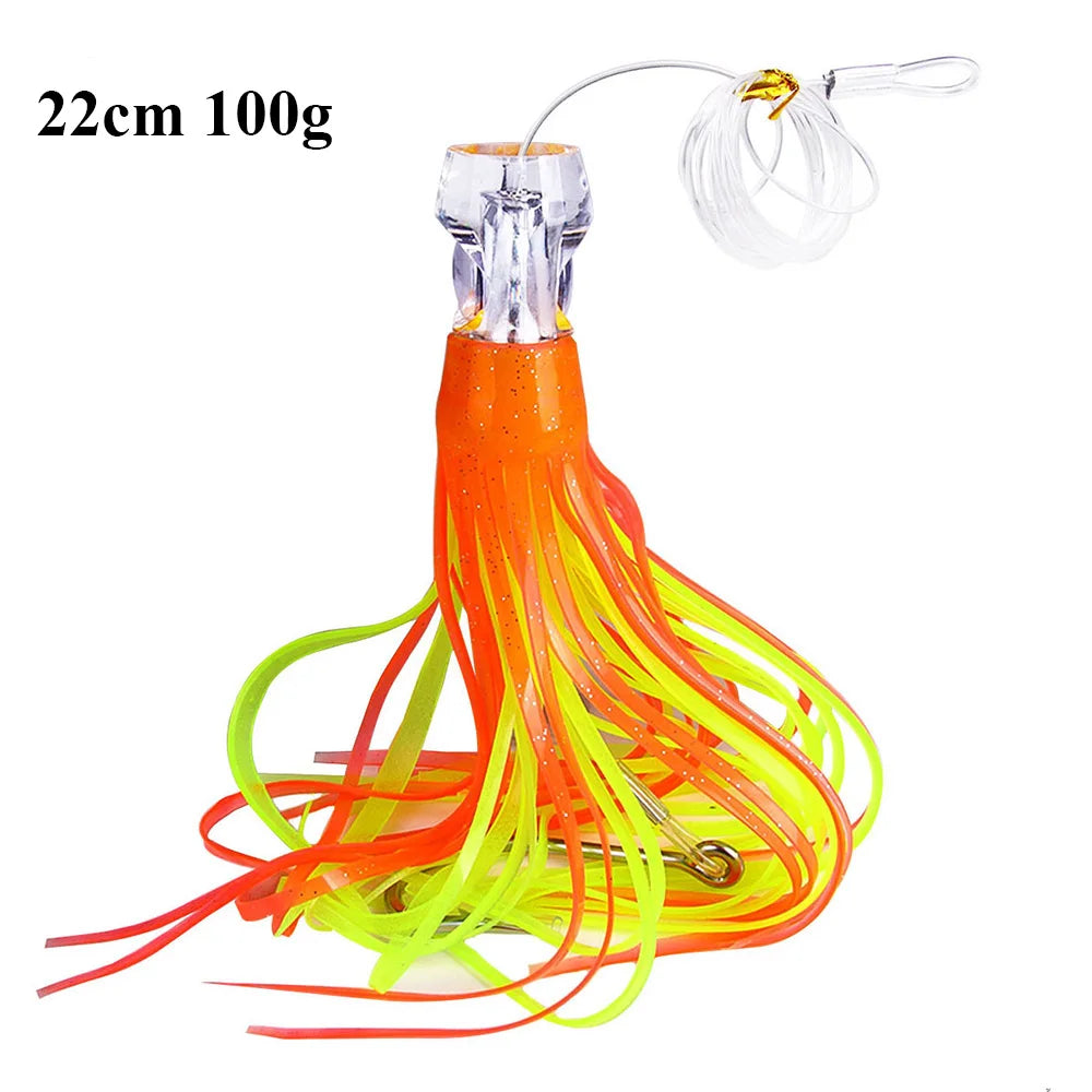 233mm 115g Marlin Lures Offshore DeepSea Boat Fishing Bait Saltwater Trolling Lure Mahi Wahoo Sworldfish Big Game Fishing Tackle