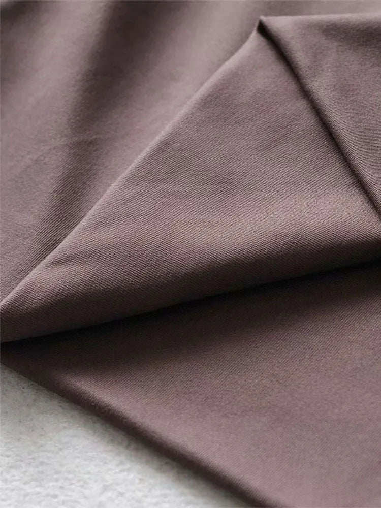 LumaWear Crop Top - Elastic Cotton Sleeveless Tank Top