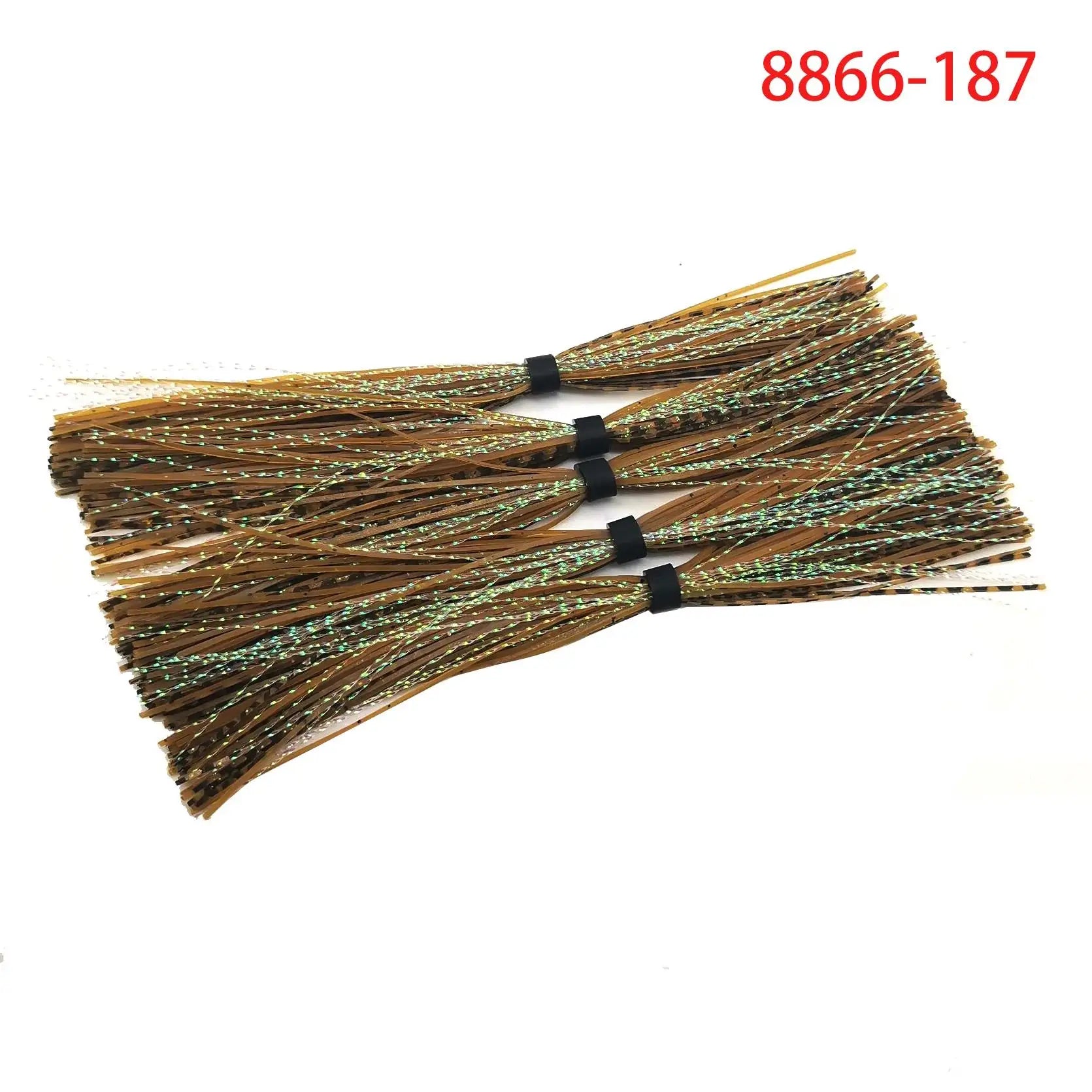 5 pcs/lot 44 Strands Silicone Skirts Umbrella skirts Fishing Accessories Buzzbaits Spinner Buzz Bait