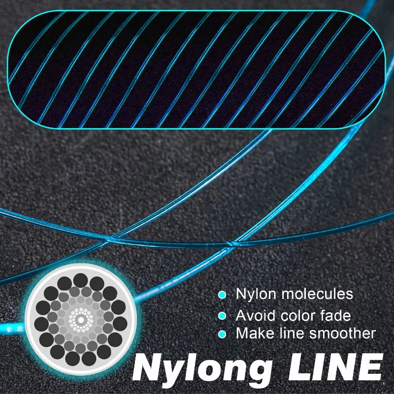 Sougayilang Nylon Fishing Line 500m - Max Drag 7-38Lb