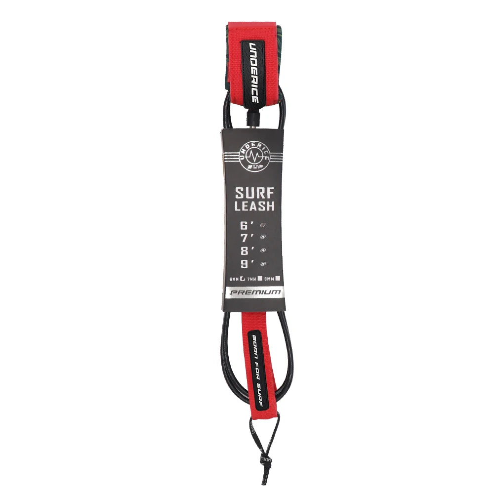 SUP Board 6-10FT Surf Leash Surf Leg Rope Surfboard Leash TPU Stainless Swivels Inflatable Paddle Board Longboard Foot Rope