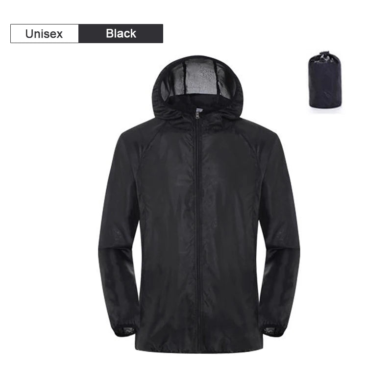 TrailGuard Camping Rain Jacket - Waterproof Quick Dry