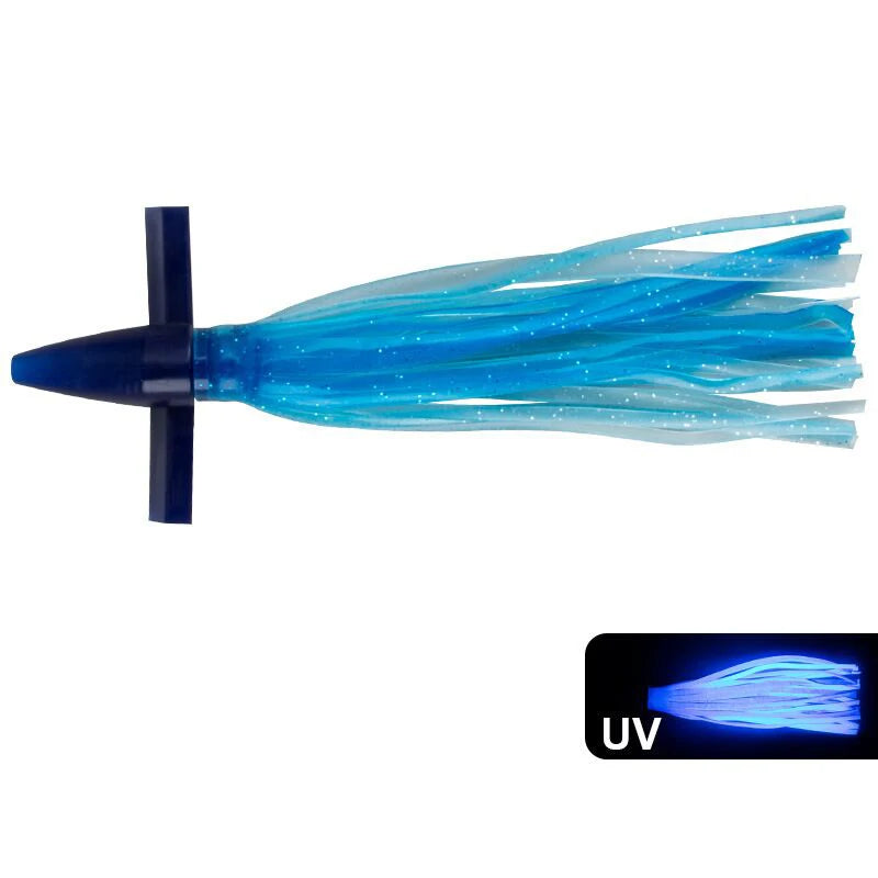 AquaLure Trolling Skirt Tuna Lure - Biomimetic Squid Uv