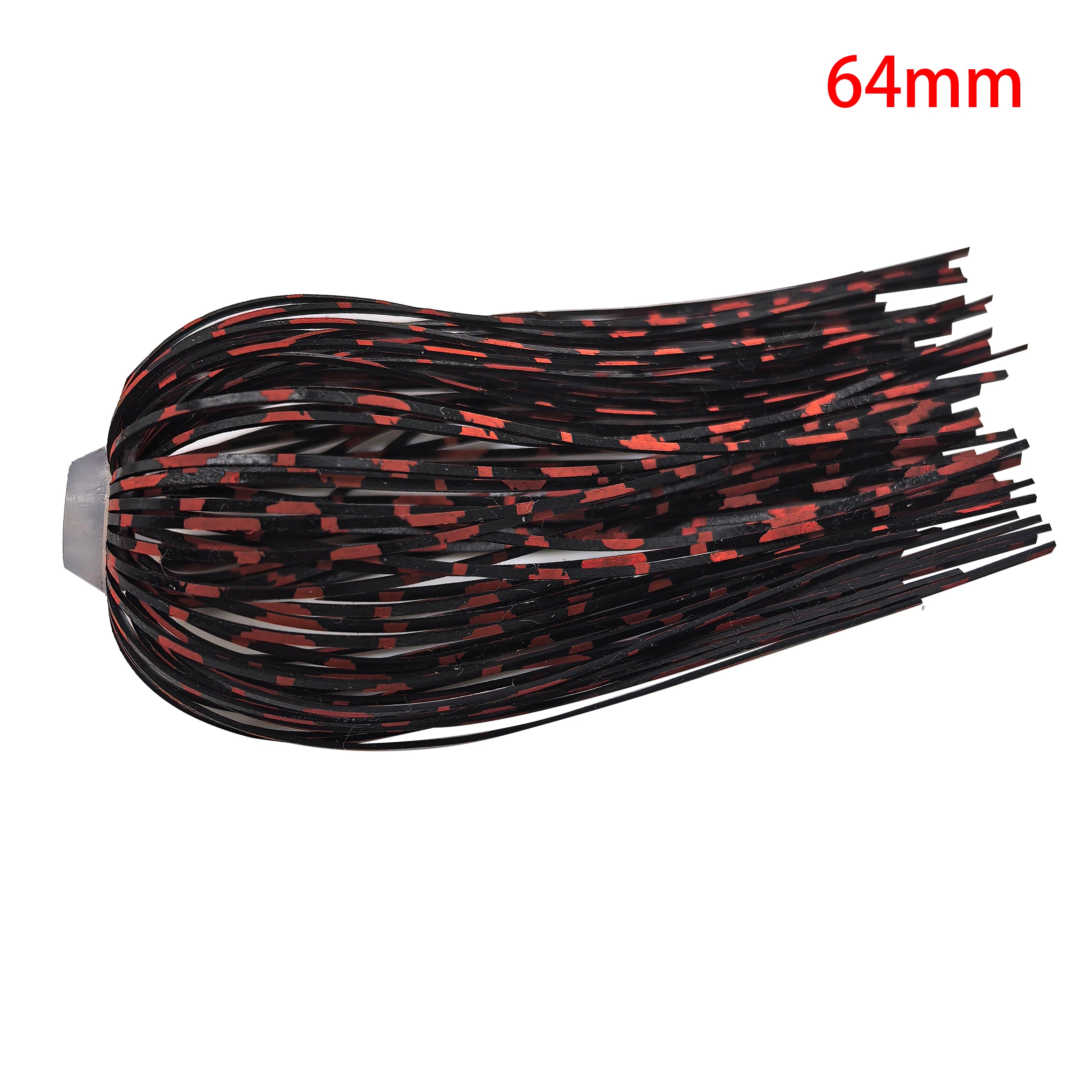 3/10 pcs/lot 88 Strands 64mm Silicone Skirts Elastic hole Umbrella skirts Fishing Accessories Buzzbaits Spinner Buzz Bait
