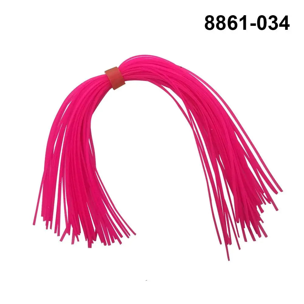 5 pcs/lot 44 Strands Silicone Skirts Umbrella skirts Fishing Accessories Buzzbaits Spinner Buzz Bait