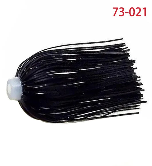 5 pcs/lot 88 Strands 64mm Silicone Skirts Elastic hole Umbrella skirts Fishing Accessories Buzzbaits Spinner Buzz Bait