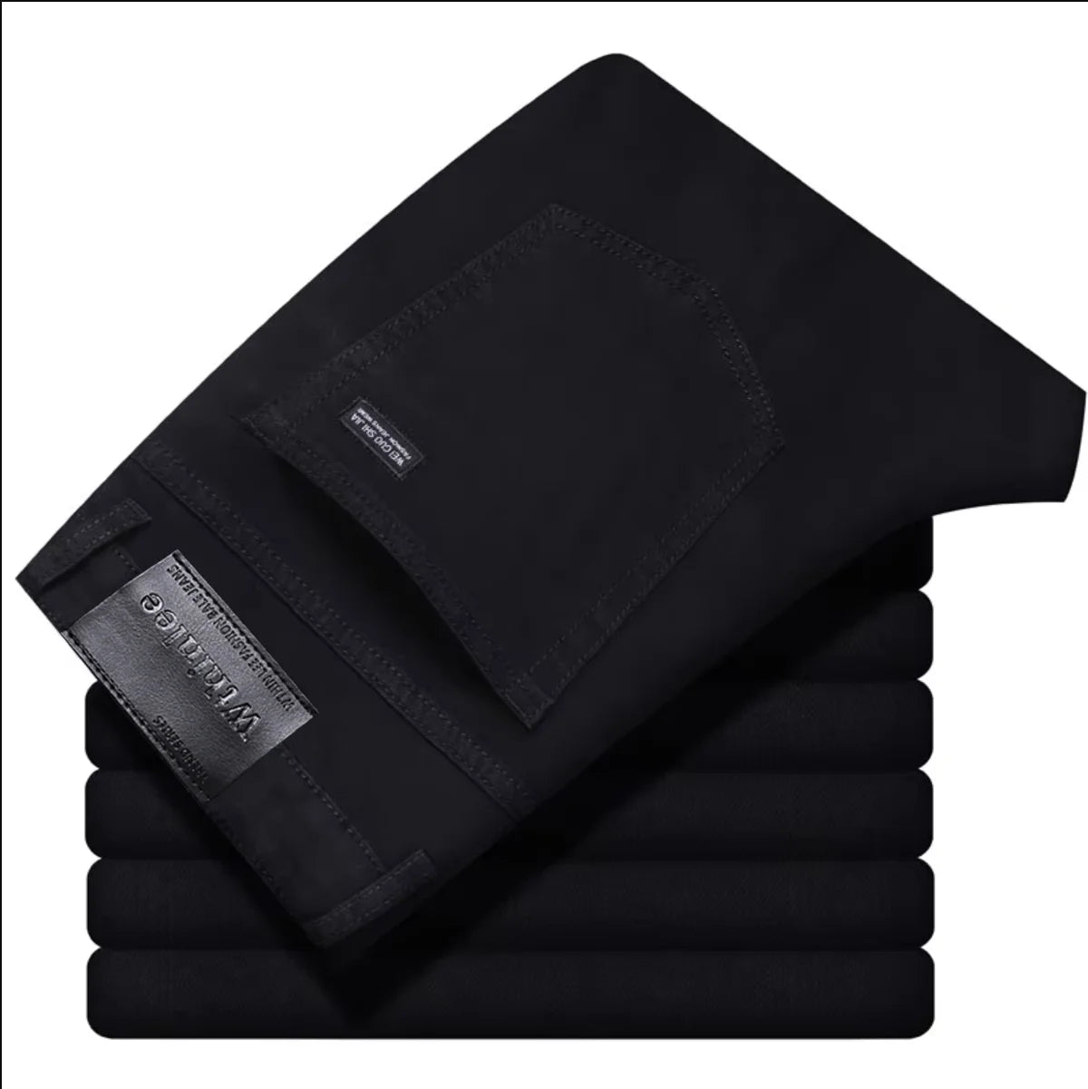 Wthinlee Mens Jeans Casual Straight Stretch - Comfort Fit