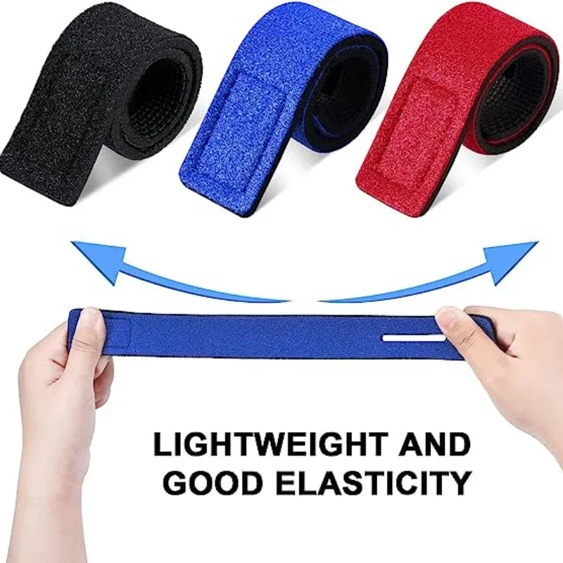 5/10Pcs Fishing Rod Tie Holder Strap Non-slip Belt Tackle Elastic Wrap Band Pole Holder Fastener Ties Reusable Bandage Fastener