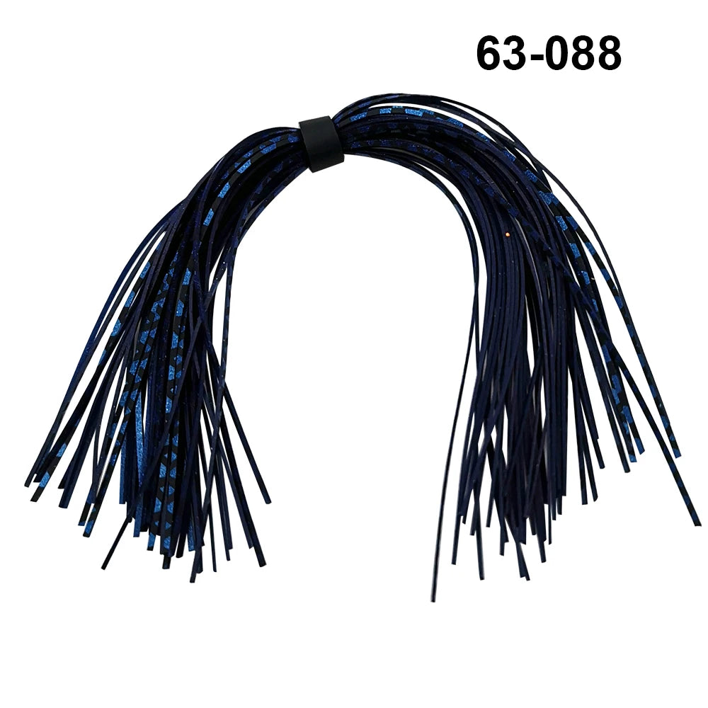 5 pcs/lot 44 Strands Silicone Skirts Umbrella skirts Fishing Accessories Buzzbaits Spinner Buzz Bait