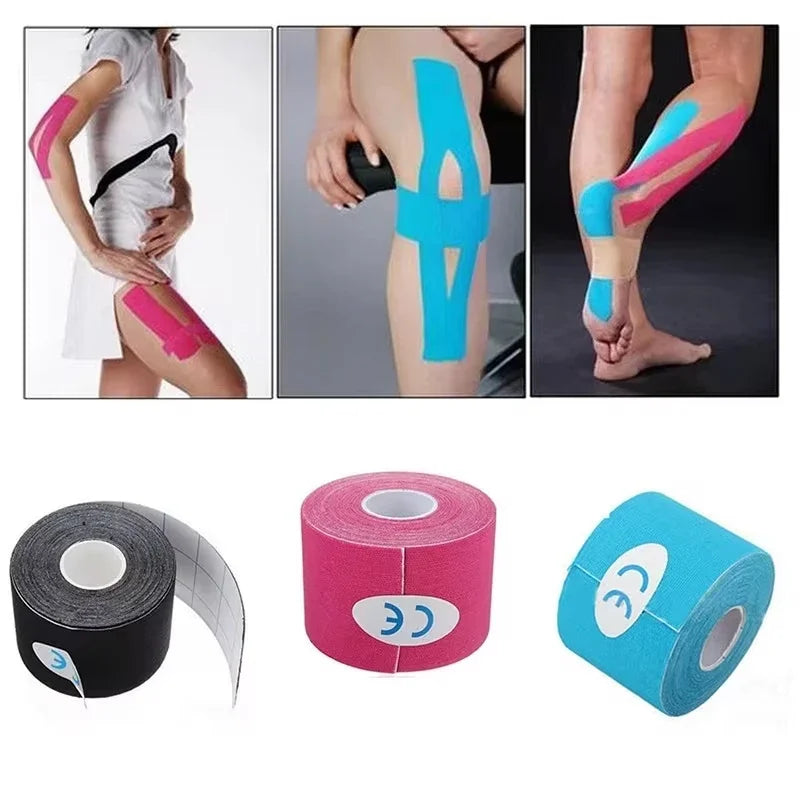 FlexPro Kinesiology Tape 2.5cm X 5m - Waterproof Cotton