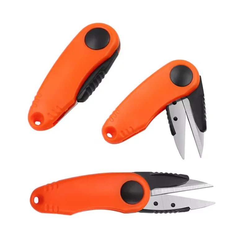 Stainless Steel Precision Fishing Line Cutter Non-slip Handle