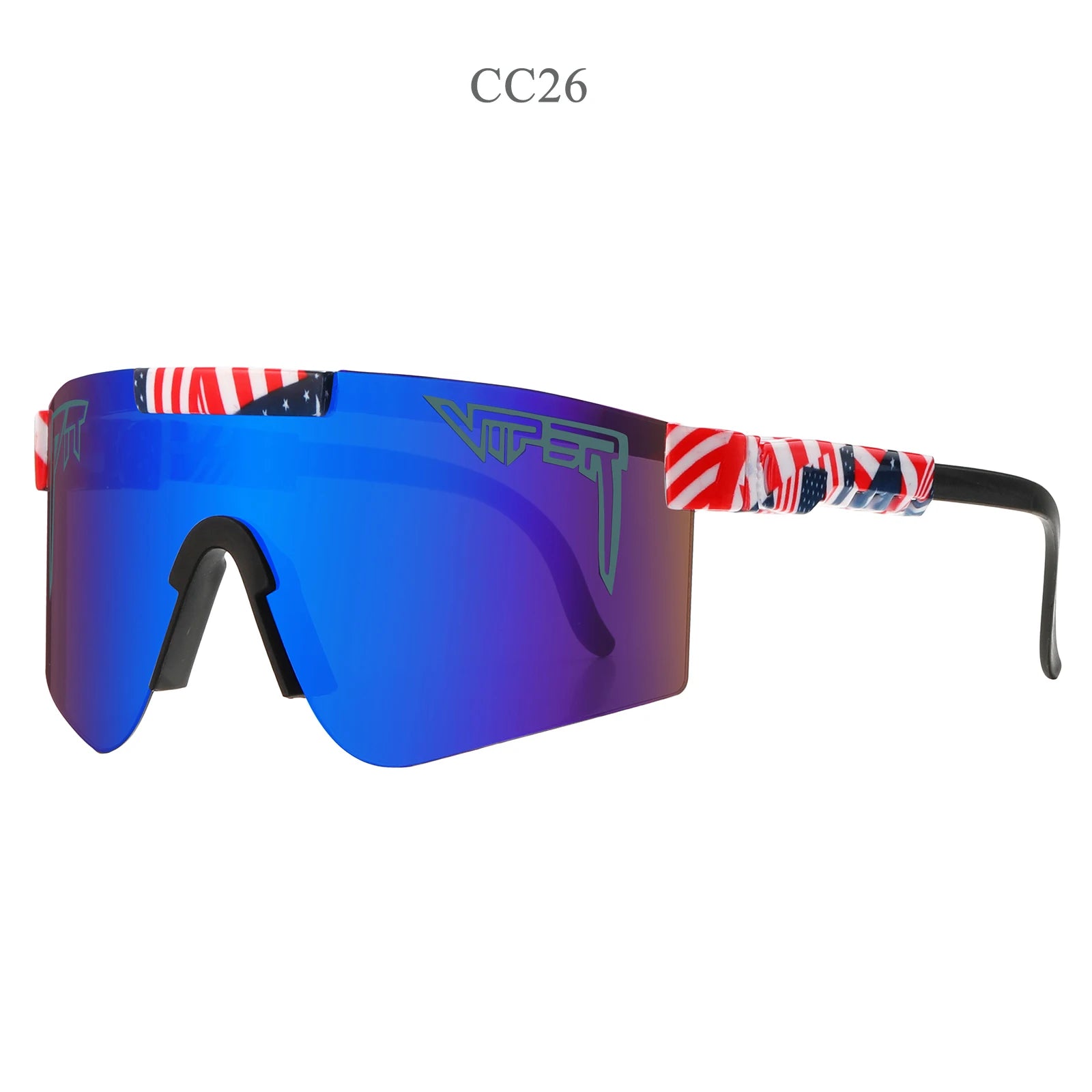 Pit Viper Outdoor Sport Cycling Sunglasses - UV400 Shield