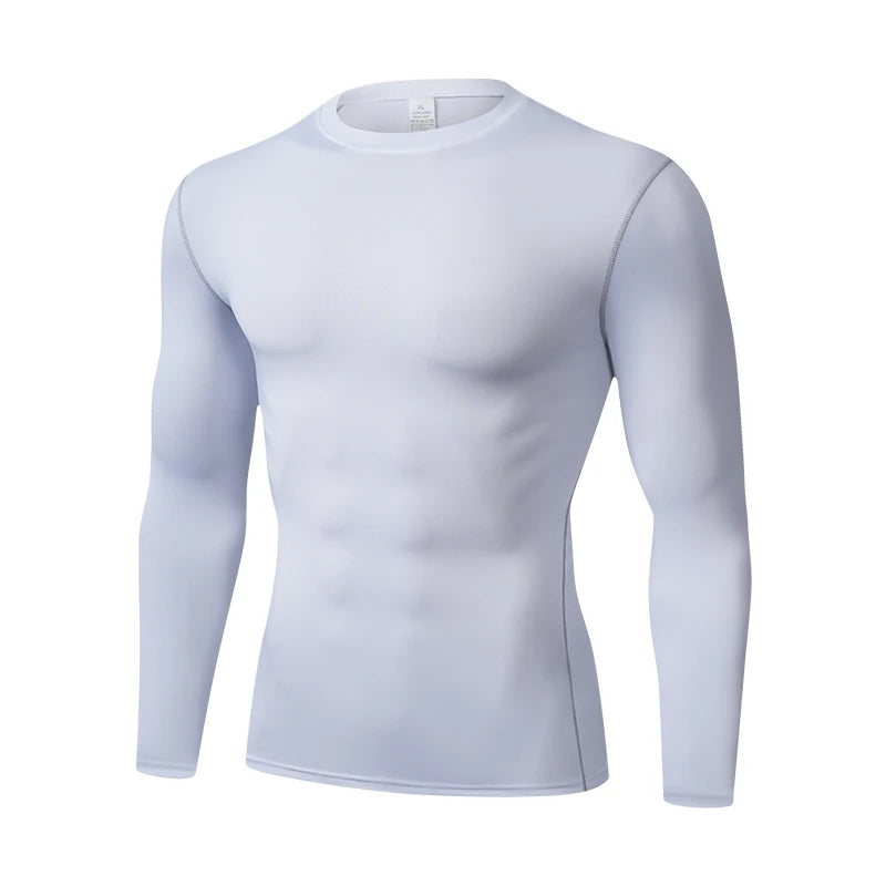 FlexPro Mens Long Sleeve Sport Tee - Elastic Quick Dry