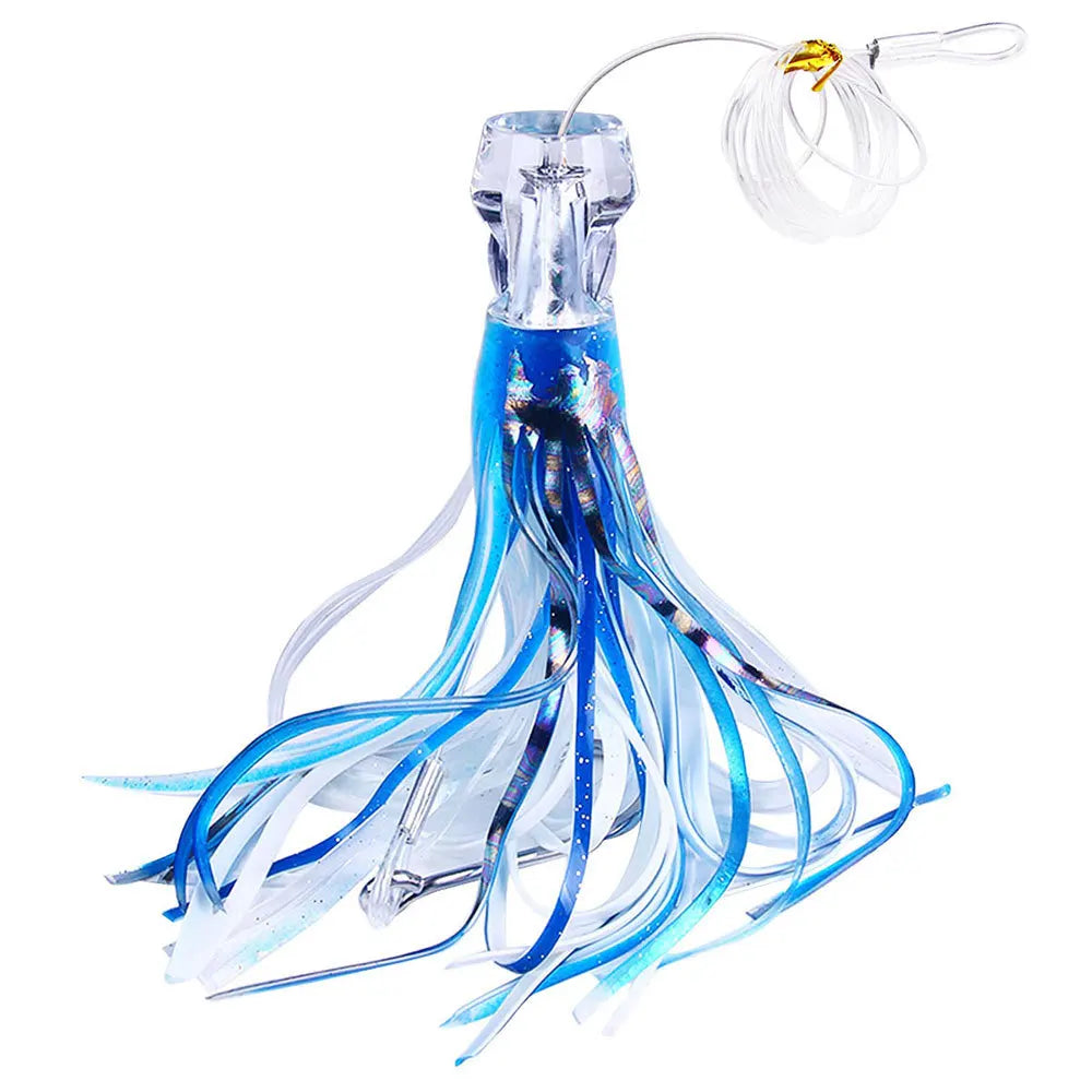 AquaForge Two Sizes Squid Lures - Wire Bait And Soft Lure