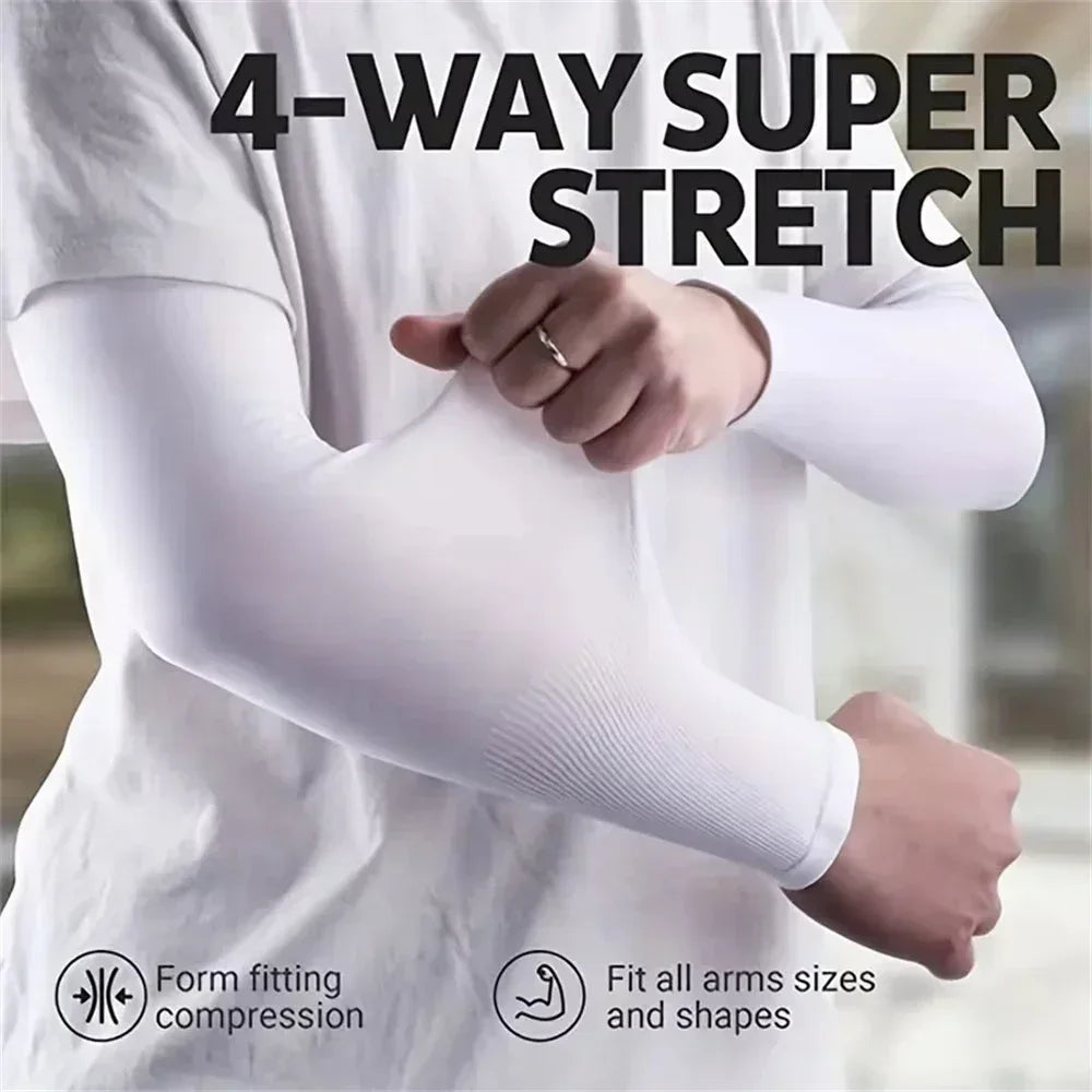 EverSun Ice Silk Arm Sleeves - Cooling Sun Protection