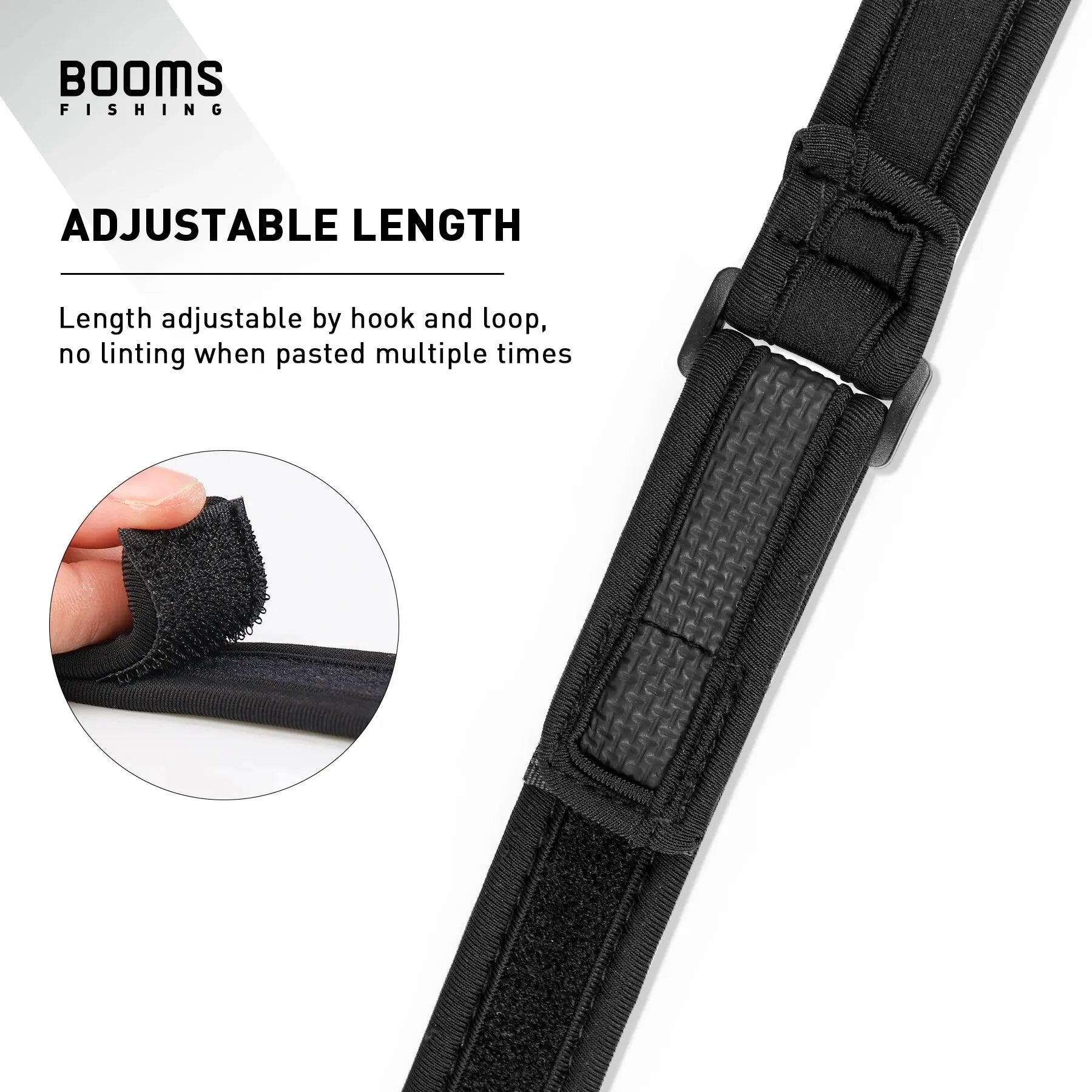 Booms Fishing RS6 Rod Protective Sheath Case Fly Fishing Rods Cover Pole Bag Holder Belt Straps Wrap Portable Tools Accessories