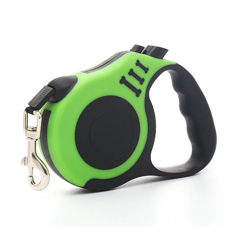 Dog Leash Strong Nylon Puppy Lead For Small Medium Large Dogs Automatic Retractable Durable 3m 5m