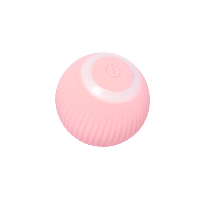 Cat Toy Automatic Moving Interactive Ball Rechargeable Self Rolling Entertainment Play Toy