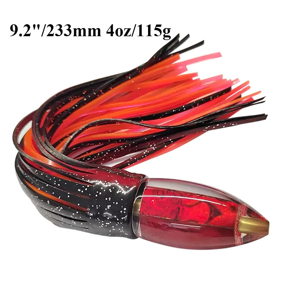 233mm 115g Marlin Lures Offshore DeepSea Boat Fishing Bait Saltwater Trolling Lure Mahi Wahoo Sworldfish Big Game Fishing Tackle