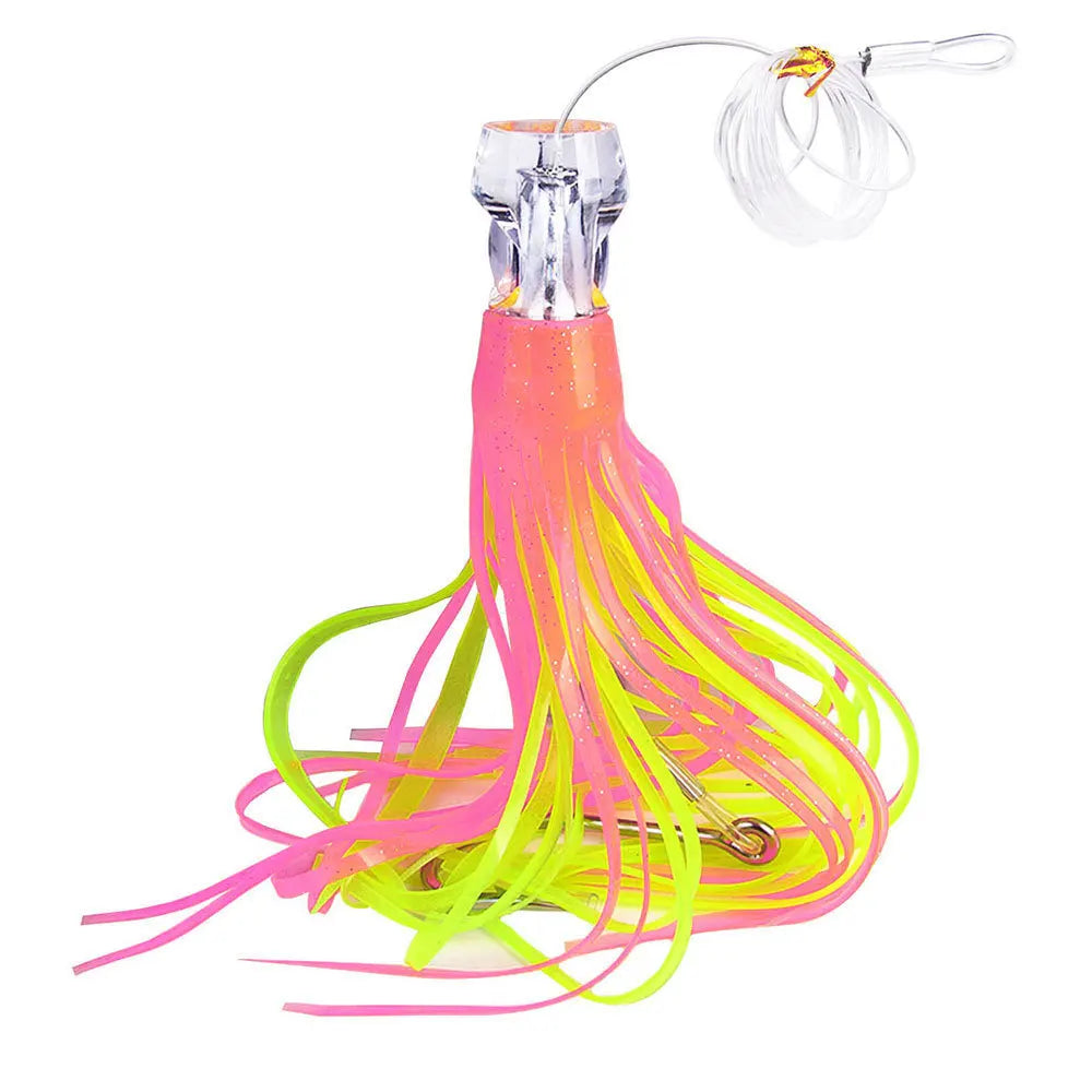 AquaForge Two Sizes Squid Lures - Wire Bait And Soft Lure