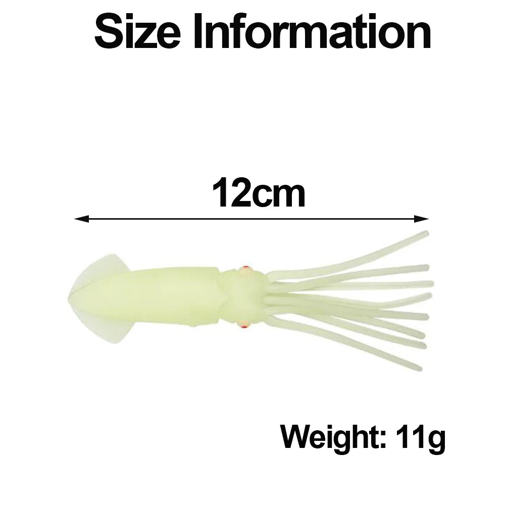 Fishing Lures Squid Skirt, Saltwater Trolling Bait Glow Skirts for Marlin, Sailfish, Tuna, Wahoo 20Pcs/30Pcs