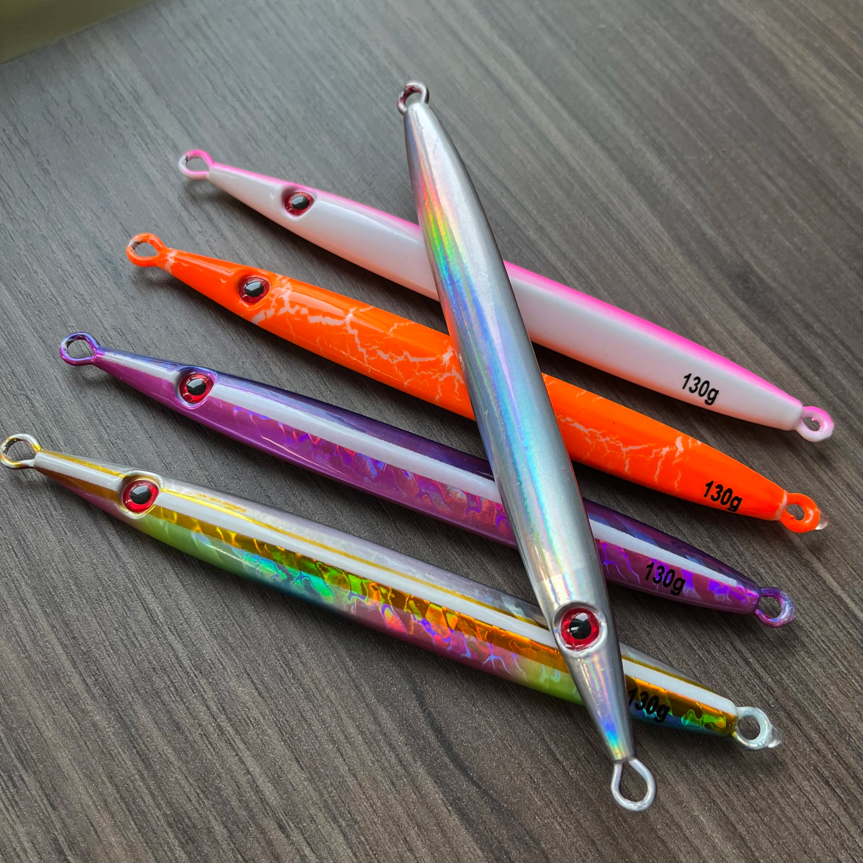 OBSESSION J85 100g 130g 150g 170g 200g Speed Falling Fast Sinking Vertical Jigs Luminous Hard Metal Casting Jig Lure Assist Hook