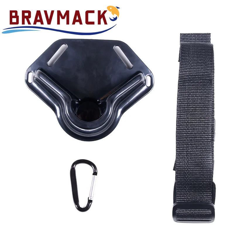 1pc Durable Fishing Fighting Belt Quality Fish Rod Holder Adjustable Belt Waist Rod Holder Boat Fishing Accessories