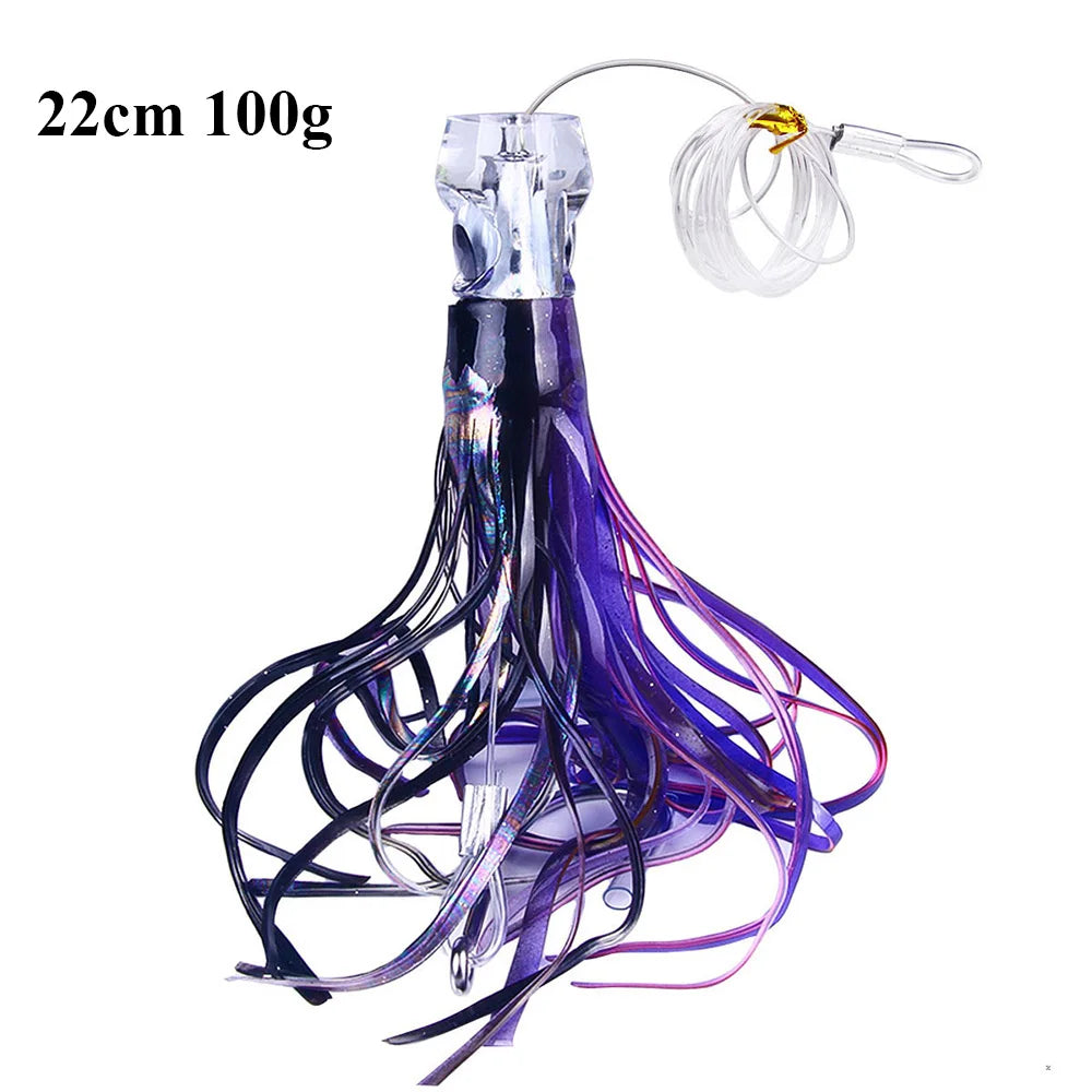 233mm 115g Marlin Lures Offshore DeepSea Boat Fishing Bait Saltwater Trolling Lure Mahi Wahoo Sworldfish Big Game Fishing Tackle