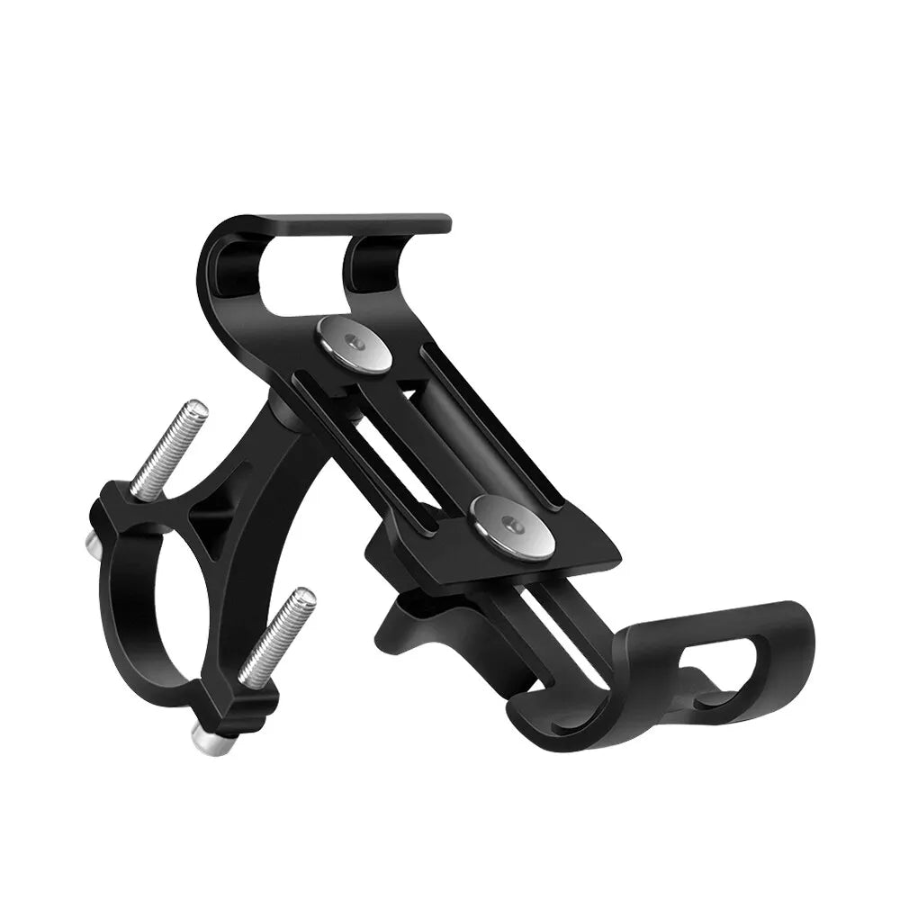 ArcRide Aluminum Bike Phone Holder - Anti Slip Secure Clip