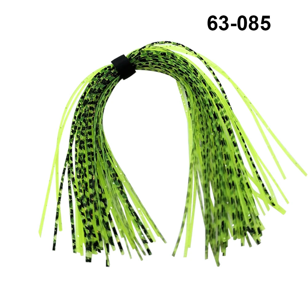 5 pcs/lot 44 Strands Silicone Skirts Umbrella skirts Fishing Accessories Buzzbaits Spinner Buzz Bait